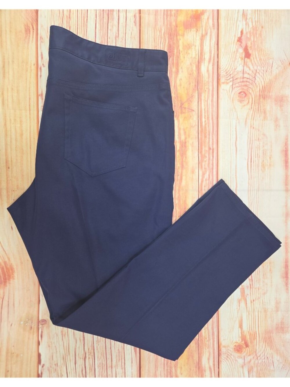 Peter Millar Crown Sport Eb66 5-Pocket Navy Pants 40x30 - Picture 3 of 9